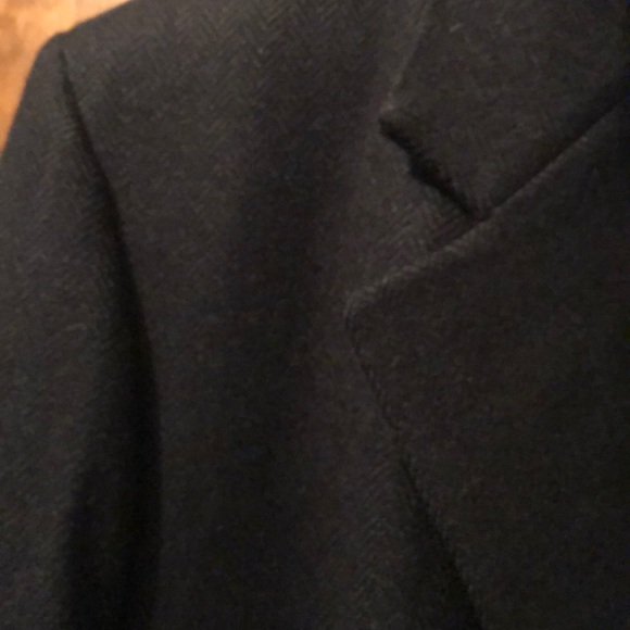 Brooks Brothers wool herringbone tweed topcoat L/XL - Picture 3 of 3